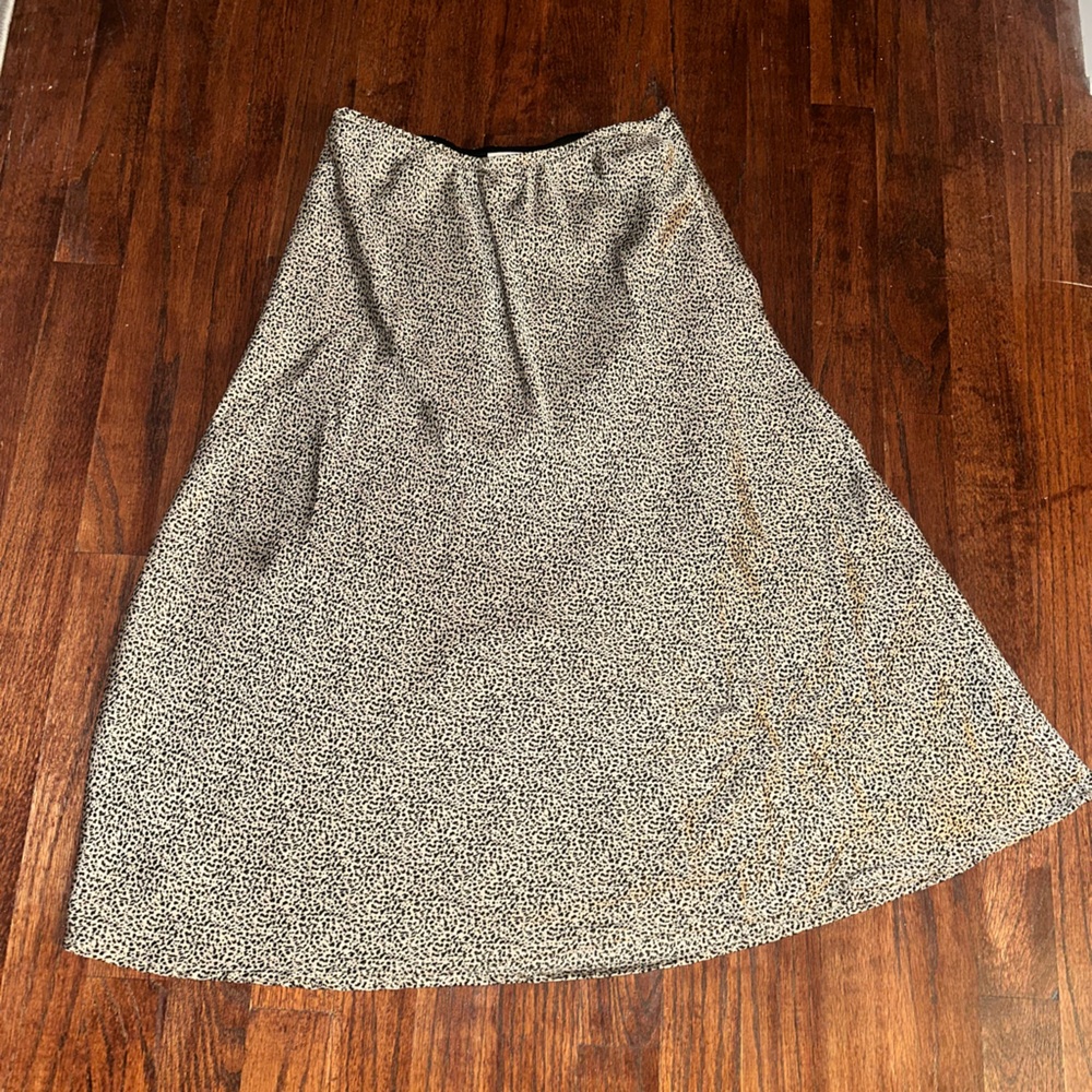 Sienna Sky Black and White A-Line Skirt